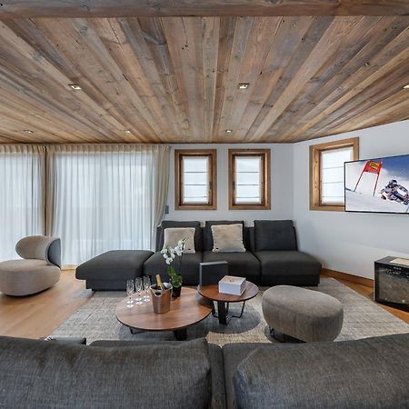 Chalet Neuf Avec Piscine, Sauna Et Proche Des Pistes A Courchevel Village - Fr-1-562-49 Exterior photo