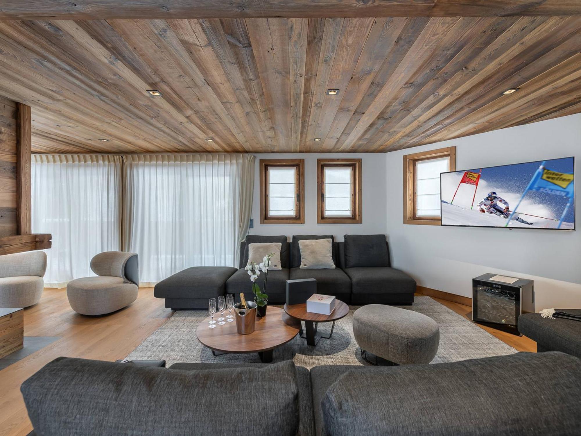 Chalet Neuf Avec Piscine, Sauna Et Proche Des Pistes A Courchevel Village - Fr-1-562-49 Exterior photo