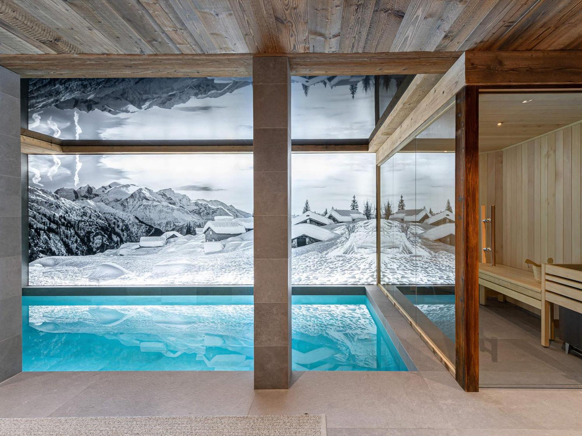 Chalet Neuf Avec Piscine, Sauna Et Proche Des Pistes A Courchevel Village - Fr-1-562-49 Exterior photo